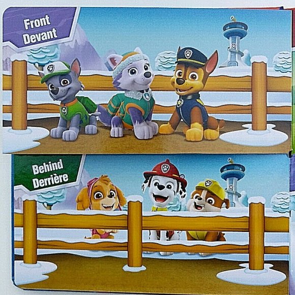 *2 for $20* Paw Patrol Hardcover French Book - Picture 4 of 4